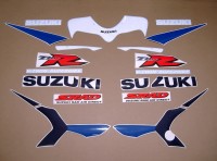 Suzuki TL 1000R 2000 - White/Blue Version - Decalset