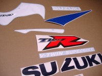 Suzuki TL 1000R 2000 - Weiß/Blaue Version - Dekorset