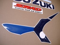 Suzuki TL 1000R 2000 - Weiß/Blaue Version - Dekorset