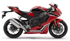 Honda CBR 1000RR 2017 - Rot/Schwarz/Weiße US Version - Dekorset