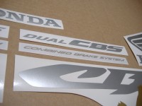 Honda CBR 1100XX 2002 - Schwarze Version - Dekorset