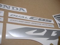 Honda CBR 1100XX 2002 - Black Version - Decalset