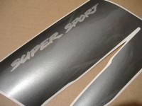 Honda CBR 600 F2 - Burgunder/Grau/Schwarz Version - Dekorset