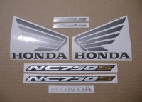 Honda NC750S 2017 - Black/Brown Version - Decalset