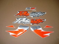 Honda NX 650 DOMINATOR 1997 - Orange/Grey Version - Decalset