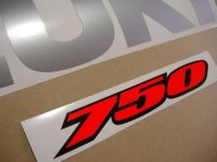 Suzuki GSX-R 750 2006 - Gelb/Schwarze Version - Dekorset
