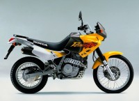 Honda NX 650 DOMINATOR 1998 - Yellow/Grey/White Version - Decalset