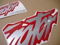 Honda NX 650 DOMINATOR 1999 - Grün/Silber/Rot Version - Dekorset