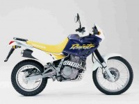 Honda NX 650 DOMINATOR 2000 - Blau/Gelb/Weiß Version - Dekorset