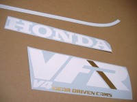 Honda VFR 750 1989 - Red Version - Decalset