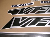 Honda VFR 750 1993 - Grey/Black Version - Decalset