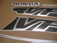Honda VFR 750 1993 - Red/Silver Version - Decalset