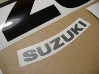 Suzuki GSX-R 750 2007 - Black Version - Decalset