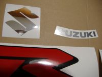 Suzuki GSX-R 750 2007 - Schwarze Version - Dekorset