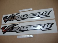 Honda XL 125V VARADERO 2003 - Silber Version - Dekorset