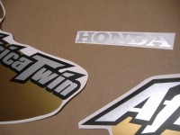 Honda XRV 750 Africa Twin 2003 - Schwarz/Gold Version - Dekorset