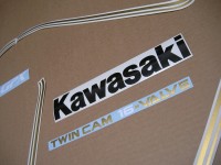 Kawasaki GPX 750R 1987 - Red/White Version - Decalset