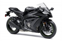 Kawasaki ZX-10R 2015 - Schwarze Version - Dekorset