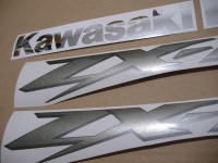 Kawasaki ZX-12R 2005 - Silver Version - Decalset