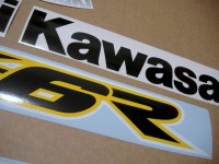 Kawasaki ZX-6R 2002 - Yellow Version - Decalset