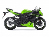 Kawasaki ZX-6R 2011 - Green Version - Decalset