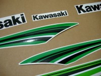 Kawasaki ZX-6R 2011 - Grüne Version - Dekorset