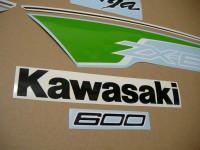 Kawasaki ZX-6R 2012 - Grün Version - Dekorset