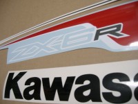 Kawasaki ZX-6R 2012 - Rot Version - Dekorset