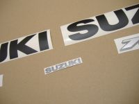 Suzuki GSX-R 750 2010 - Brown Version - Decalset