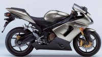 Kawasaki ZX-6R 2005 - Grey Version - Decalset