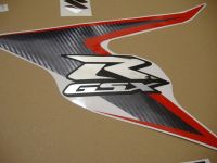 Suzuki GSX-R 750 2008 - Schwarz/Rote Version - Dekorset
