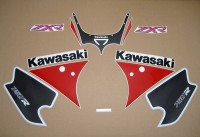 Kawasaki ZXR 750 1992 - Green/White/Red Version - Decalset