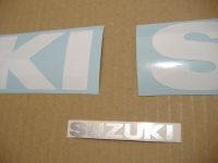 Suzuki GSX-R 750 2008 - White/Blue Version - Decalset