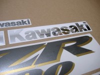 Kawasaki ZZR 1200 2004 - Silver Version - Decalset