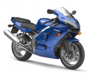 Kawasaki ZZR 600 2005 - Blau Version - Dekorset