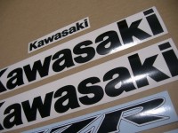 Kawasaki ZZR 600 2006 - Silber Version - Dekorset
