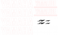 Yamaha - Yamalube, YZF-R1 Aufkleber-Set