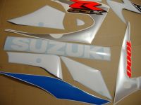 Suzuki GSX-R 1000 2001 - White/Blue Version - Decalset