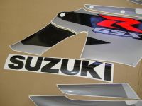 Suzuki GSX-R 1000 2004 - Grey/Black Version - Decalset