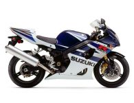 Suzuki GSX-R 1000 2004 - Weiß/Blaue Version - Dekorset