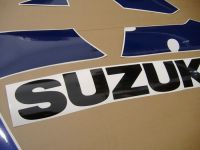 Suzuki GSX-R 1000 2004 - White/Blue Version - Decalset