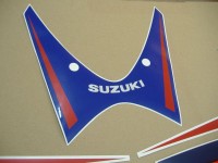 Suzuki GSX-R 750 2007 - Weiß/Blaue Version - Kanzel Aufkleber