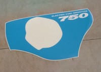 Suzuki GSX-R 750 1998 - Weiß/Blaue Version - Ersatzaufkleber