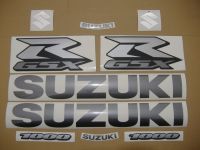 Suzuki GSX-R 1000 2005 - Schwarze Version - Dekorset