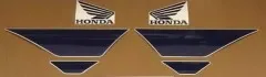 Honda CBR 600 F4 Sport 2002 - Weiß/Dunkelblau - Tank-Aufkleber