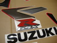 Suzuki GSX-R 1000 2006 - Schwarze Version - Dekorset