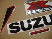 Suzuki GSX-R 1000 2006 - Schwarze Version - Dekorset