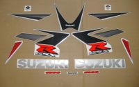 Suzuki GSX-R 1000 2006 - Red/Black Version - Decalset