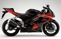 Suzuki GSX-R 1000 2007 - Orange/Black Version - Decalset