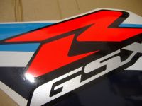 Suzuki GSX-R 1000 2007 - Weiß/Blaue Version - Dekorset